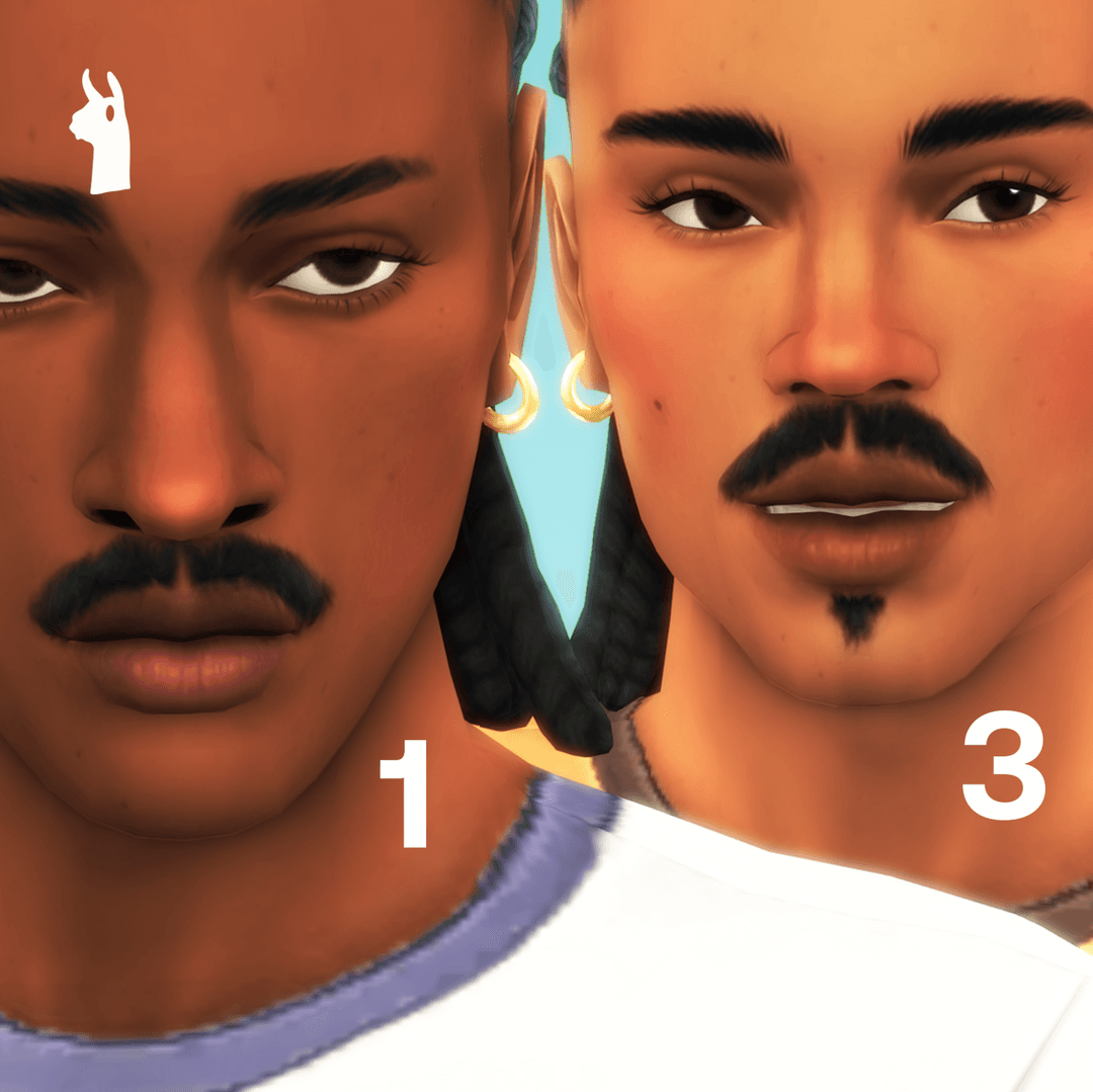Галерея мода Сет бород The Beard Set 3 #1